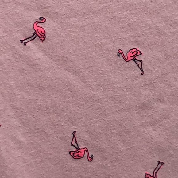 Girls Flamingo T-Shirt Osh Kosh Size 10 -12 - Picture 2 of 5